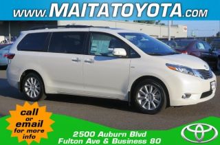 Used 2017 Toyota Sienna Limited in Sacramento, California