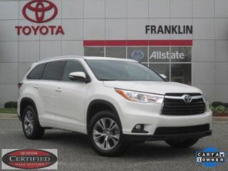 Used 2014 Toyota Highlander XLE in Statesboro, Georgia