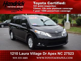 Used 2015 Toyota Sienna XLE in Apex, North Carolina
