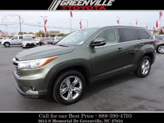 Used 2015 Toyota Highlander Limited in Greenville, North Carolina