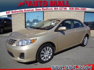 Used 2013 Toyota Corolla LE in New Bedford, Massachusetts