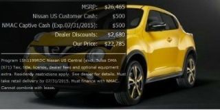 Used 2015 Nissan Juke SL in Dallas, Texas