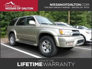 Used 2002 Toyota 4Runner Limited Edition in Dalton, Georgia