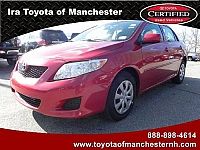 Used 2010 Toyota Corolla LE in Manchester, Connecticut