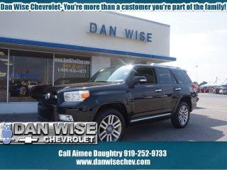 Used 2012 Toyota 4Runner Limited Edition in Goldsboro, North Carolina