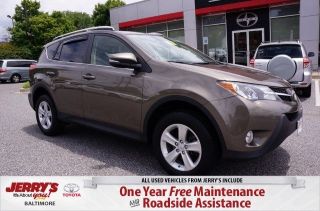 Used 2013 Toyota RAV4 XLE in Baltimore, Maryland