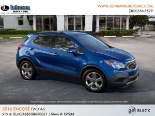 Used 2016 Buick Encore in Miami, Florida