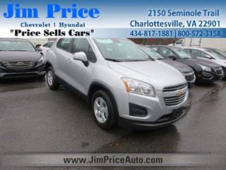 Used 2016 Chevrolet Trax LS in Charlottesville, Virginia