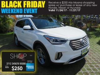 Used 2017 Hyundai Santa Fe Limited Edition in Honolulu, Hawaii