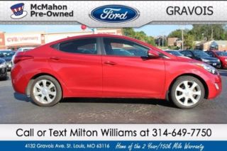 Used 2013 Hyundai Elantra Limited Edition in Saint Louis, Missouri
