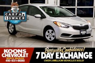 Used 2015 Kia Forte LX in White Marsh, Maryland