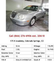 Used 2005 Kia Amanti Base in Colorado Springs, Colorado