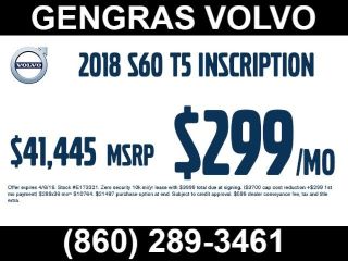 Used 2018 Volvo S60 T5 Inscription in East Hartford, Connecticut