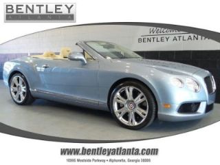 Used 2013 Bentley Continental GTC in Alpharetta, Georgia