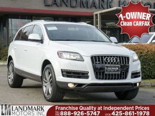 Used 2013 Audi Q7 Premium Plus in Bellevue, Washington