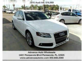 Used 2010 Audi A4 2.0T in Pensacola, Florida