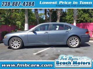 Used 2006 BMW 7 Series 750Li in Fort Myers, Florida