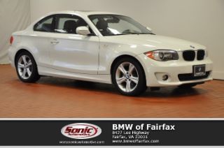Used 2012 BMW 1 Series 128i in Fairfax, Virginia