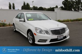 Used 2013 Mercedes-Benz E 350 in Foothill Ranch, California