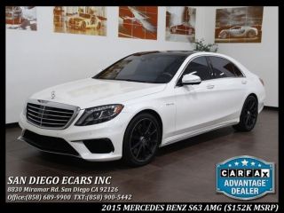 Used 2015 Mercedes-Benz S 63 AMG in San Diego, California