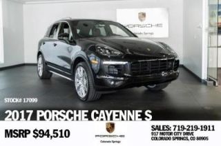 Used 2017 Porsche Cayenne S in Colorado Springs, Colorado