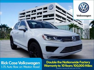 Used 2017 Volkswagen Touareg Wolfsburg Edition in Davie, Florida