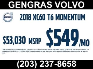 Used 2018 Volvo XC60 T6 Momentum in Meriden, Connecticut